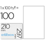 ETIBOX ETIQUETA ILC 210x297mm 1x100-PACK 119760